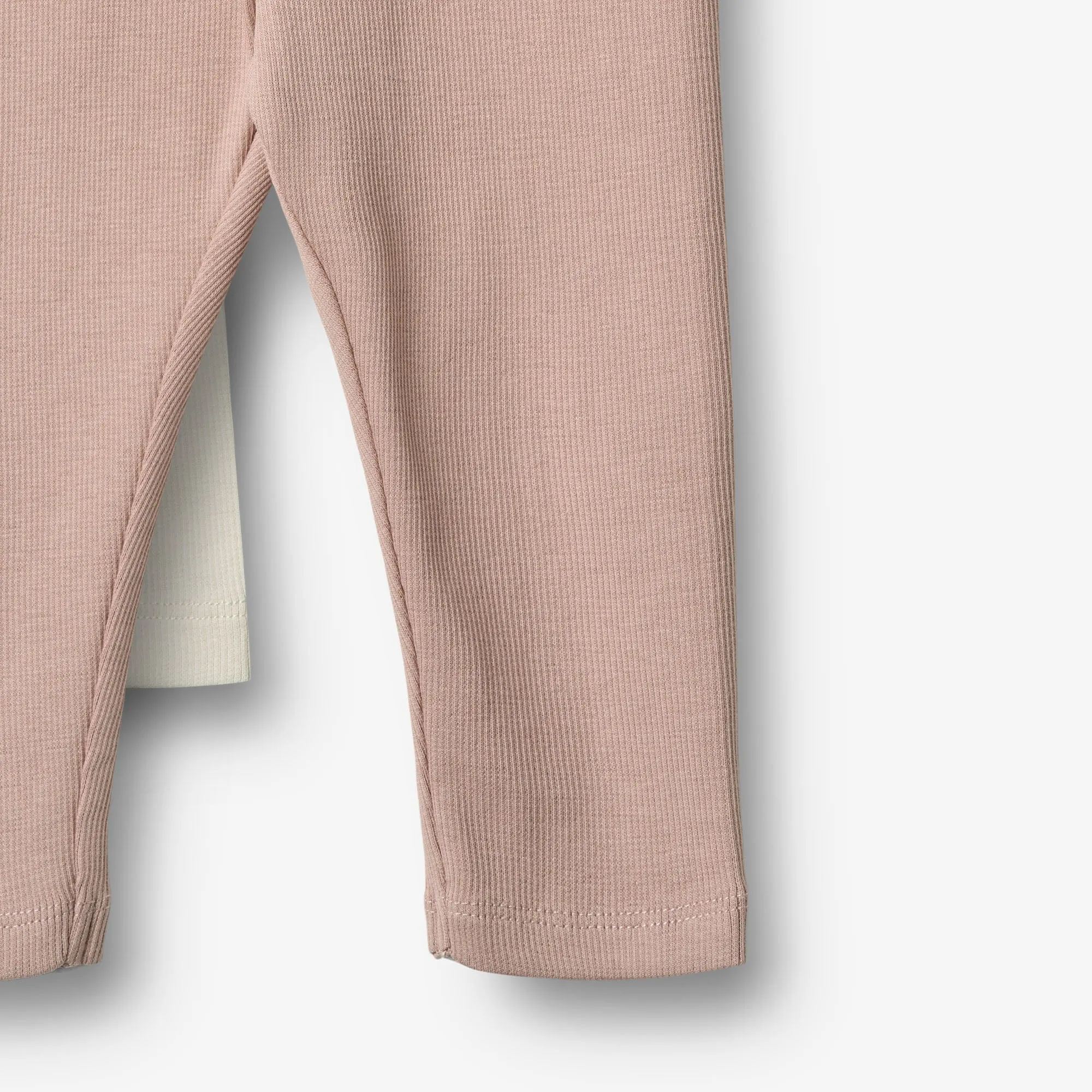 2 Leggings Jules - rose powder