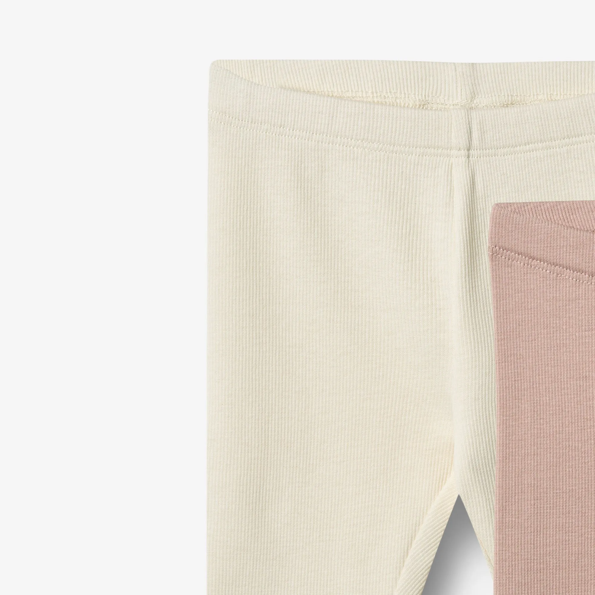 2 Leggings Jules - rose powder