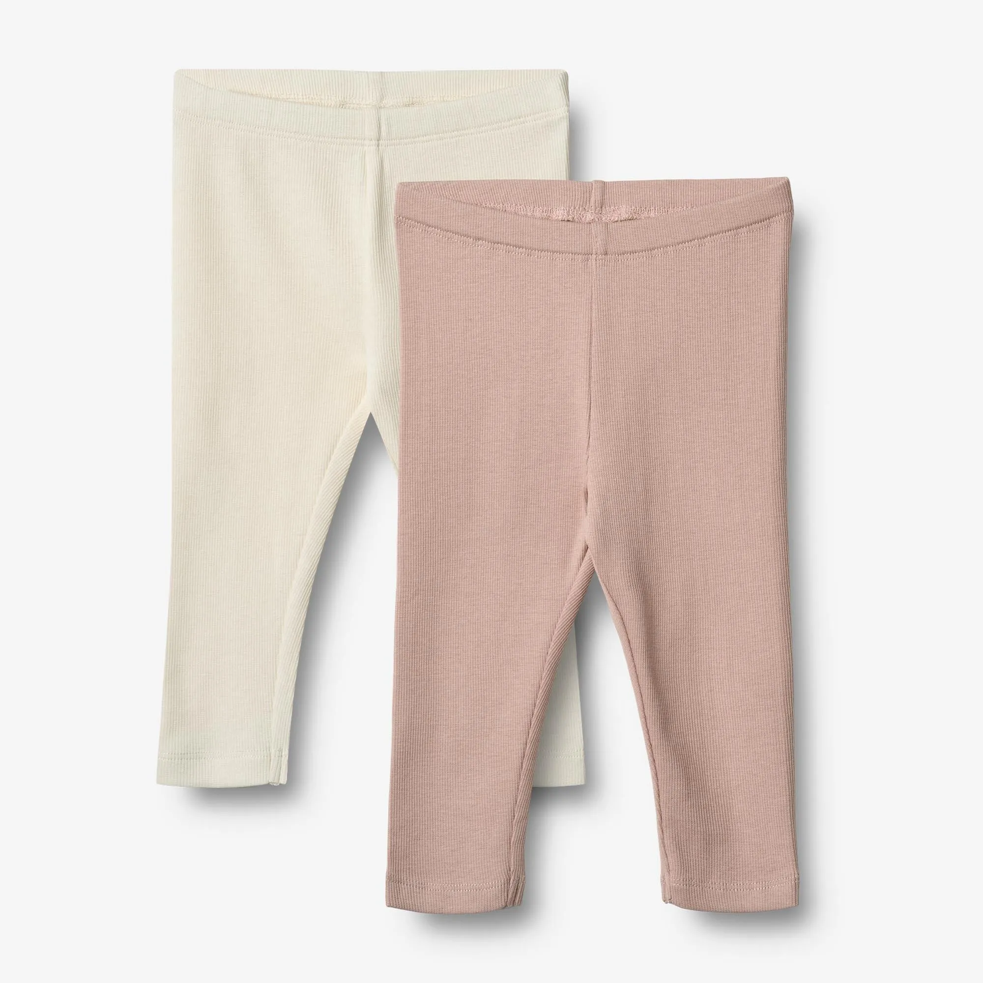 2 Leggings Jules - rose powder