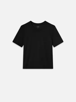 Baby Tee -- Black