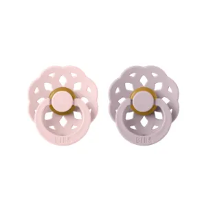 Bibs Colour Dummies - Boheme Blossom/Dusky Lilac -(2 pack)