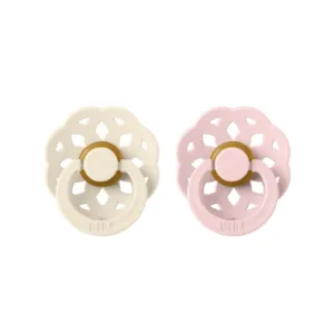 Bibs Colour Dummies - Boheme Ivory/Blossom -(2 pack)