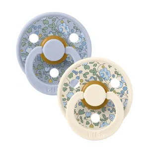 Bibs Pacifier 2 Pack Liberty Colour Eloise Latex