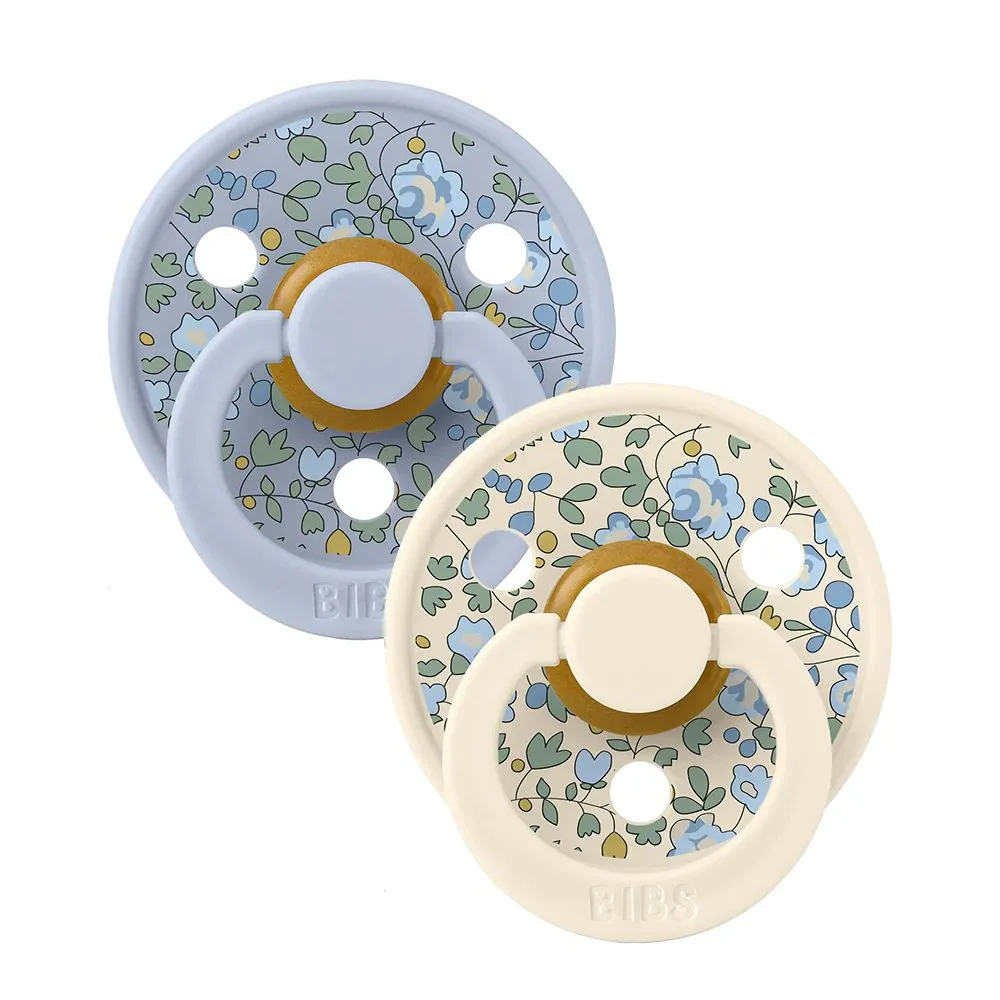 Bibs Pacifier 2 Pack Liberty Colour Eloise Latex
