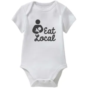 Eat Local Baby Onesie