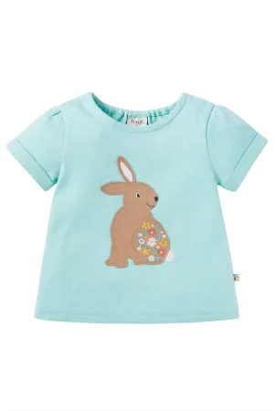 Frugi Baby Girls Evie Applique T-Shirt