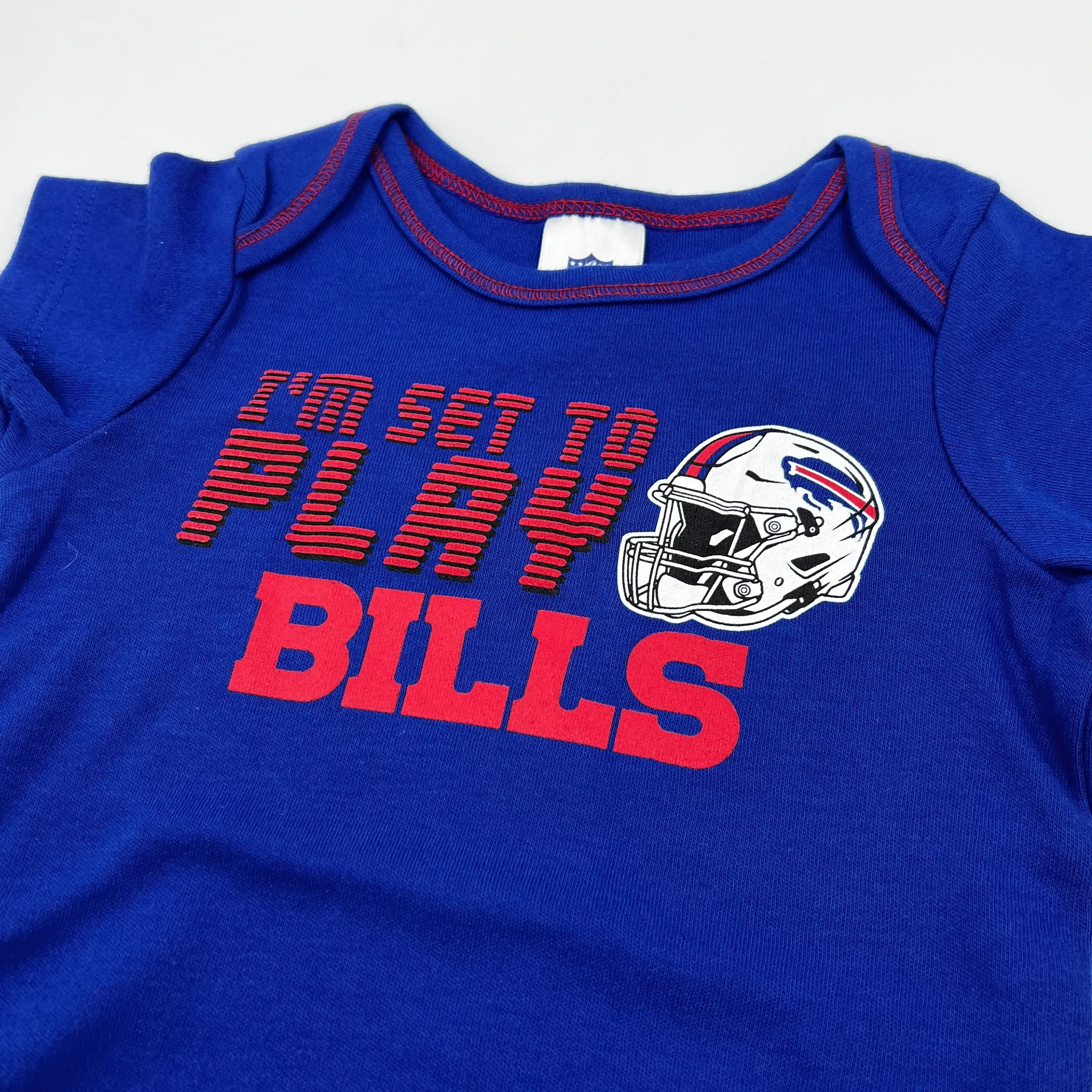 Gerber Buffalo Bills I'm Set To Play Royal Onesie