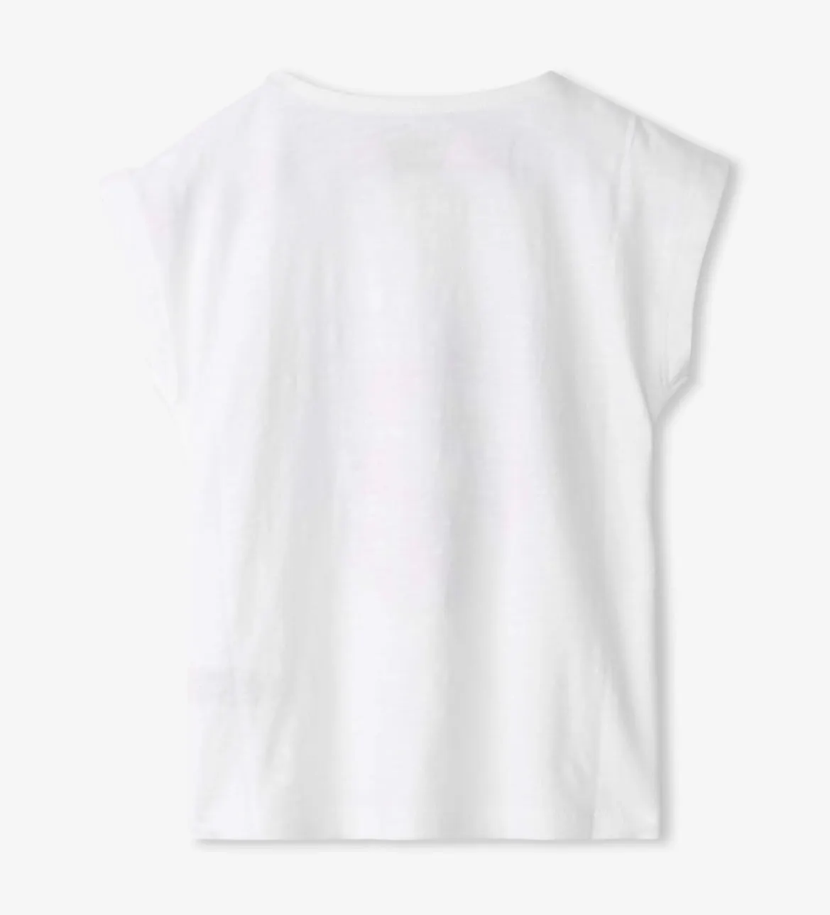 Hatley Baby Girls White Floral Heart Tee