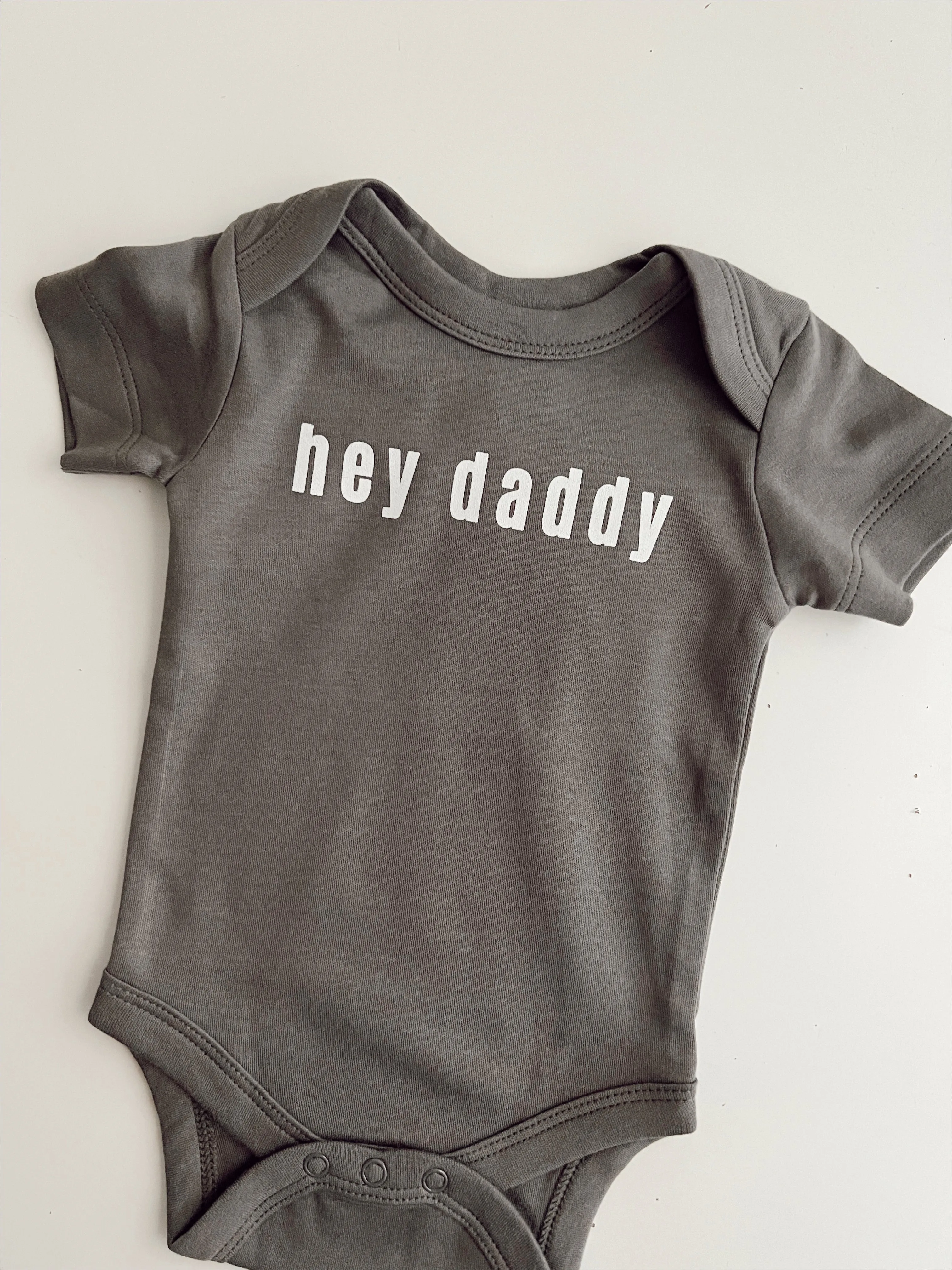 Hey Daddy Organic Onesie
