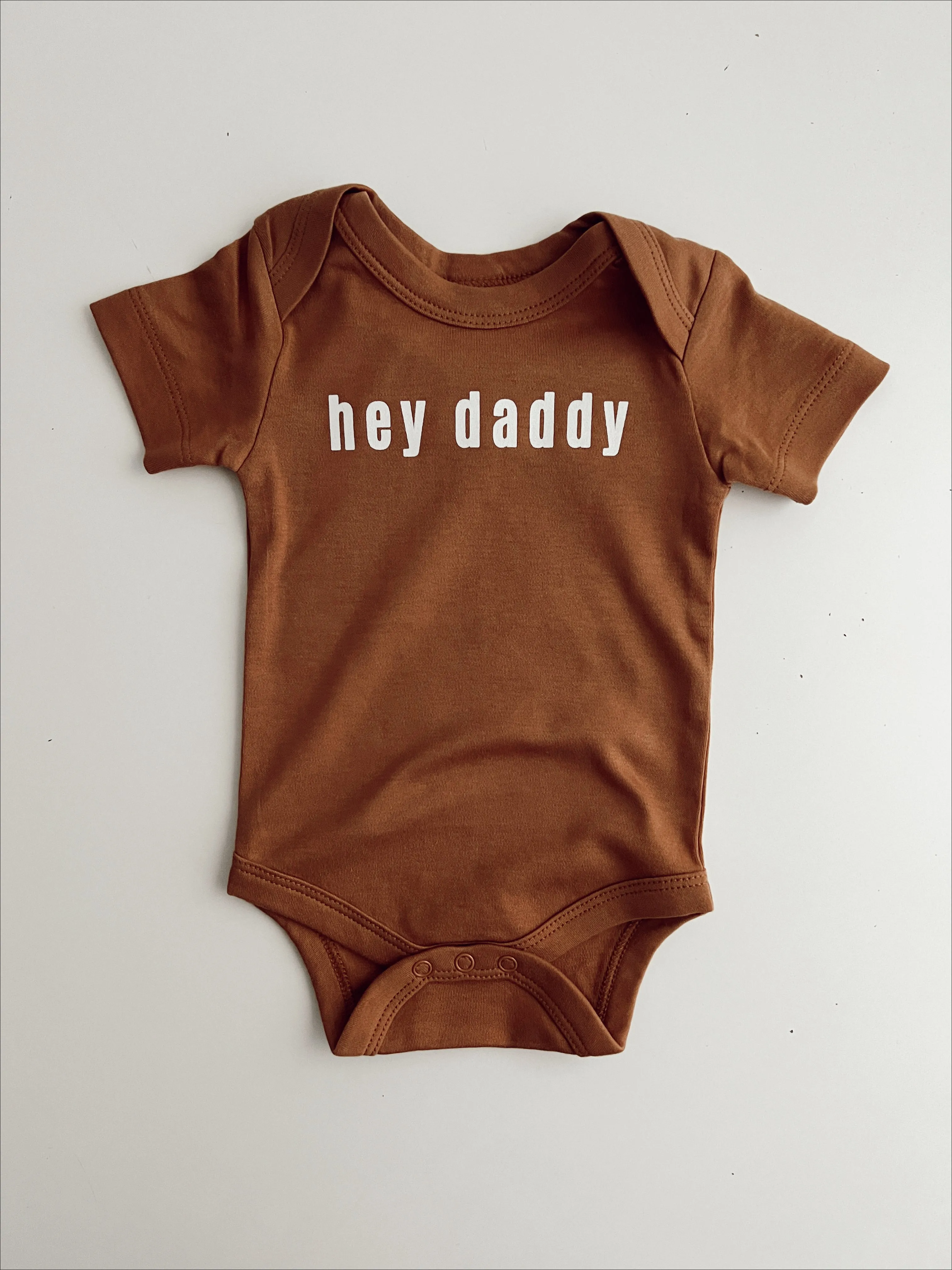 Hey Daddy Organic Onesie