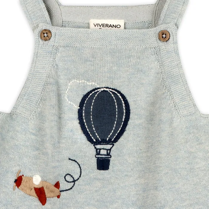 Hot Air Balloon Baby Overall Set