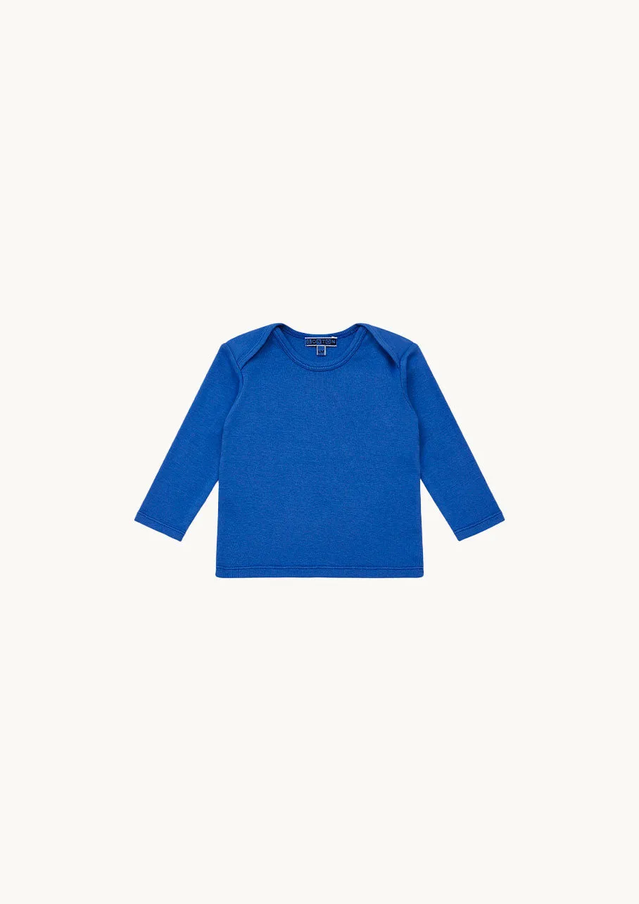 Langærmet T-Shirt, Bleu des Airs