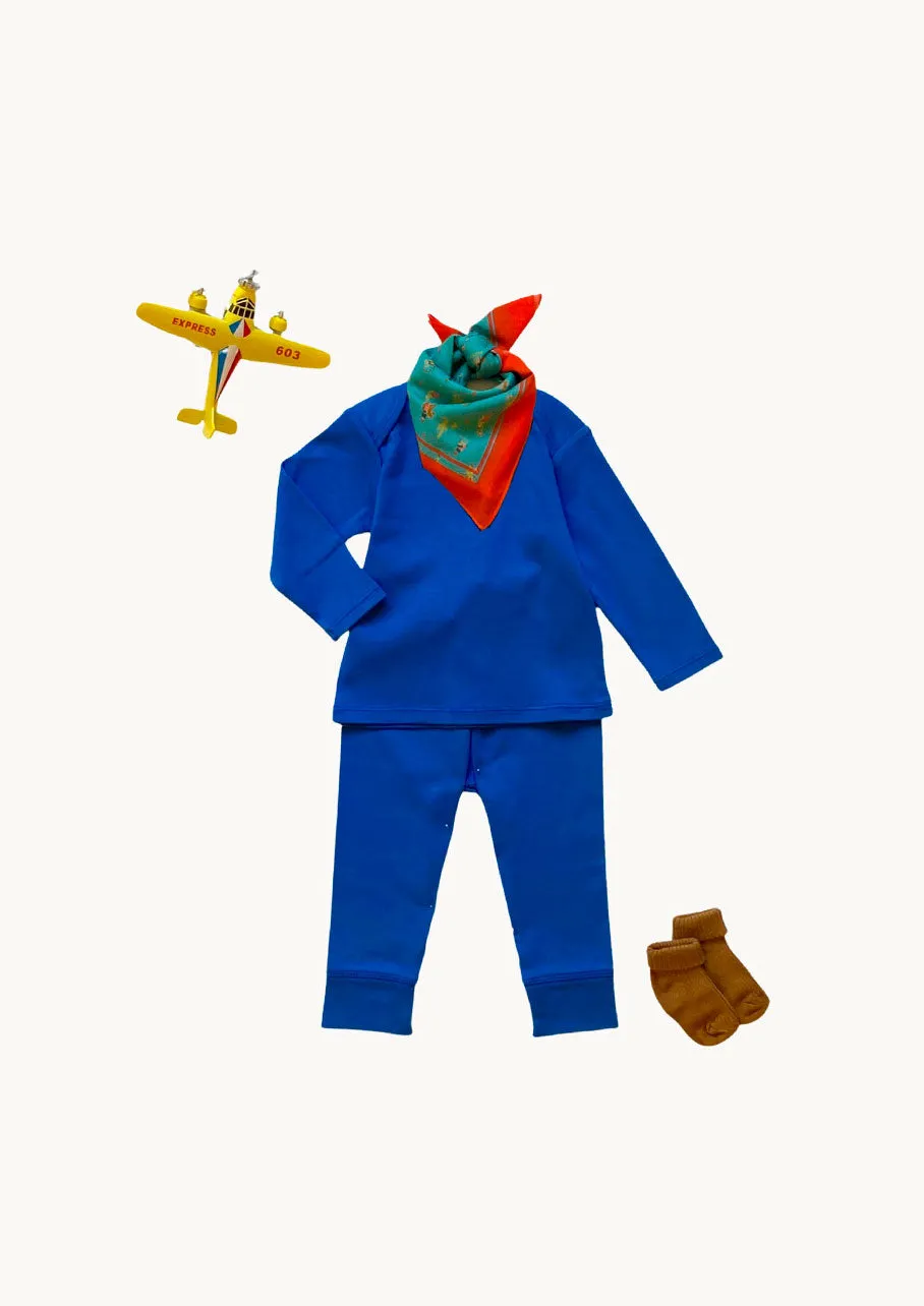 Langærmet T-Shirt, Bleu des Airs