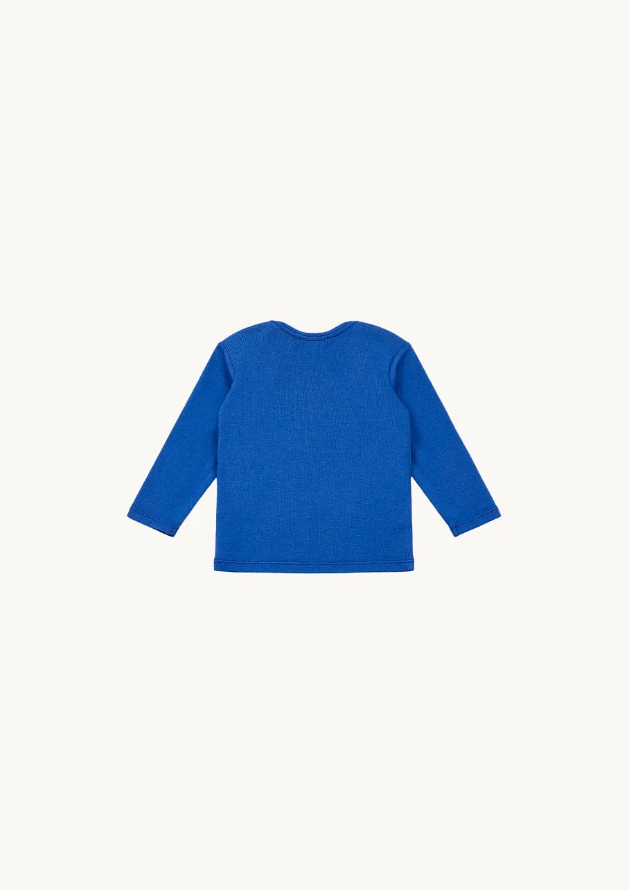 Langærmet T-Shirt, Bleu des Airs