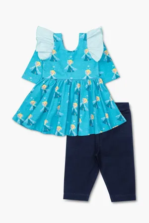 Let's Dance Dress Leggings Bundle_Disney's Frozen Elsa