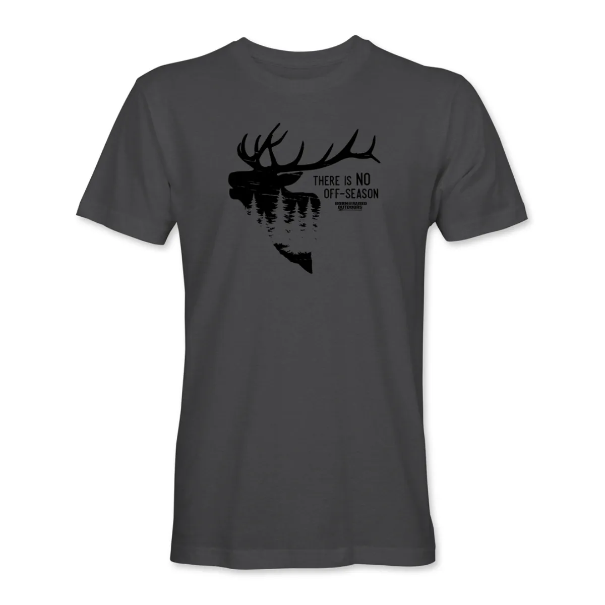 No Off Season Tee - Heavy Metal