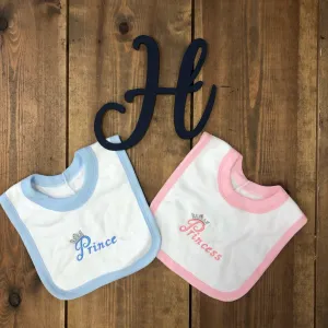 Prince & Princess Bibs