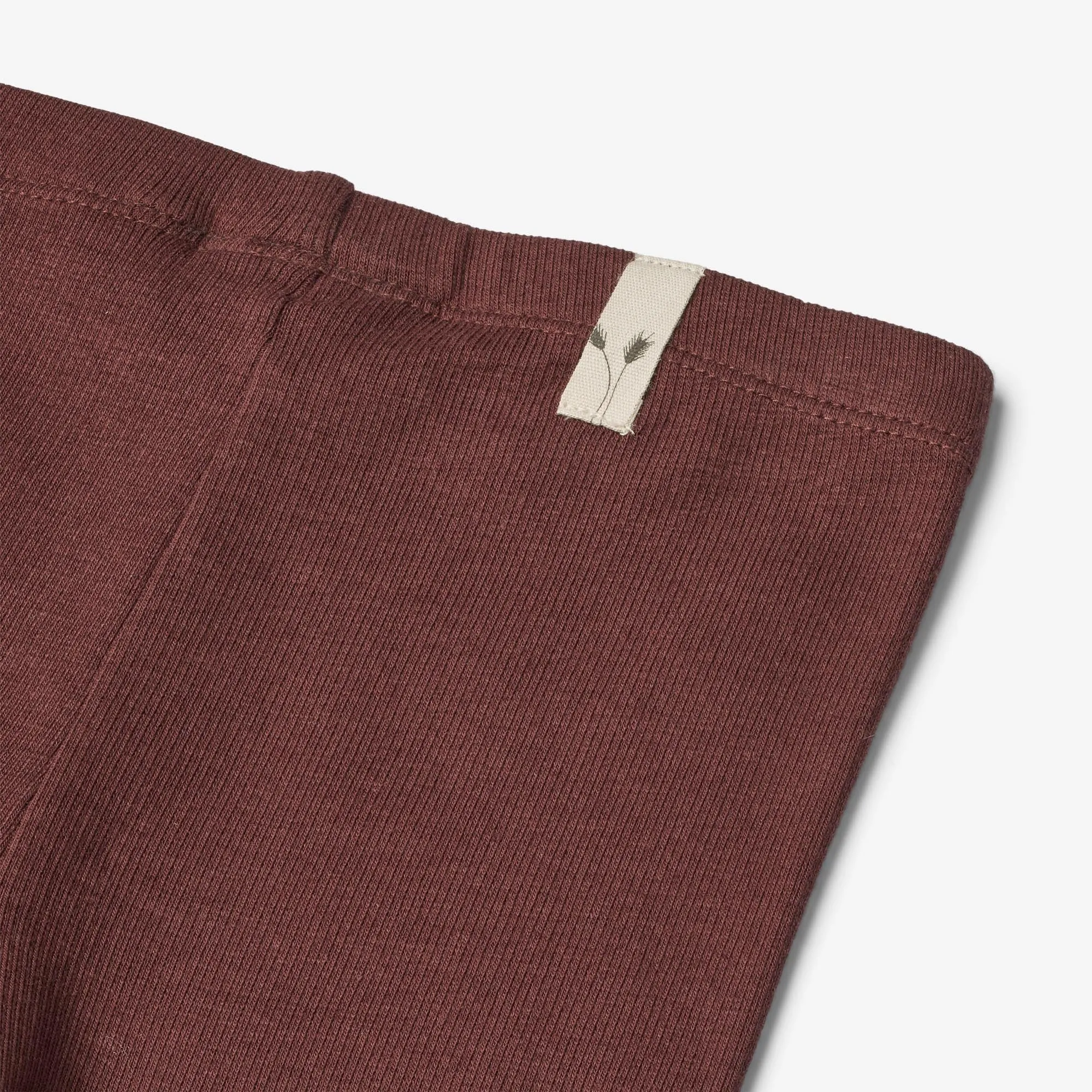 Rib Leggings Maddy | Baby - aubergine