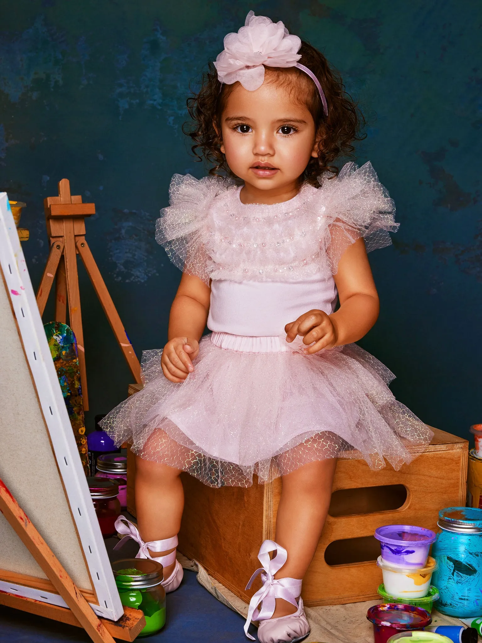 TUTU DU MONDE L'Artiste BEBE SKETCH ONESIE